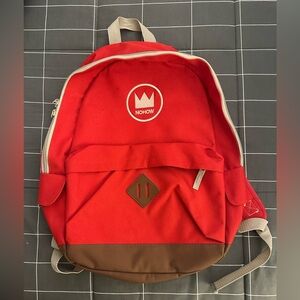 NOHOW Red and Brown Men's Backpack